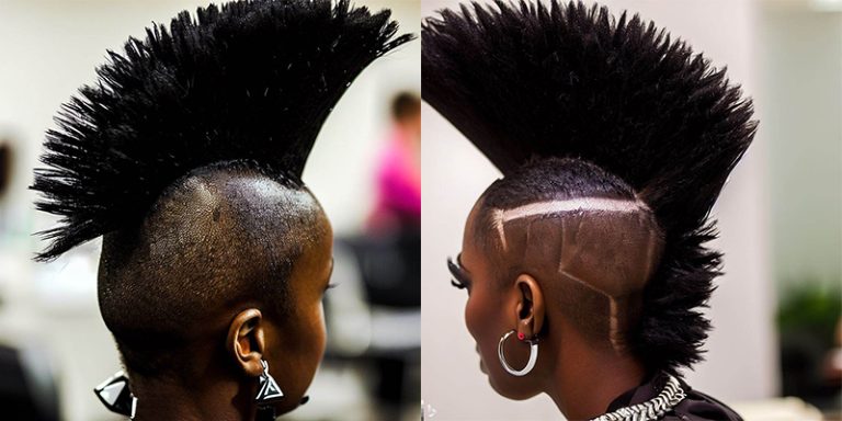 Mohawk Hairstyles for Black Women