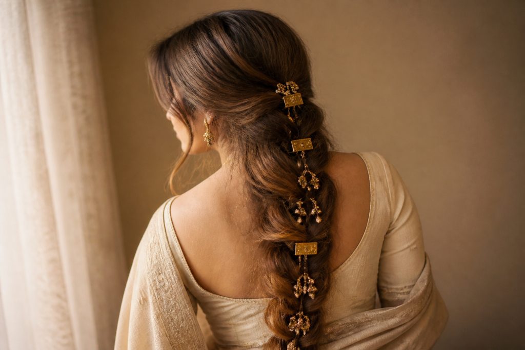 15 Indian Bridal Hairstyles Brides Save Before the Mehndi Date