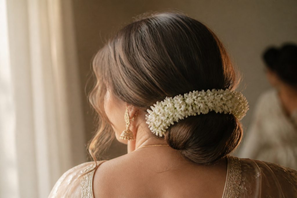 How to Choose an Indian Bridal Hairstyle That Survives the Pheras