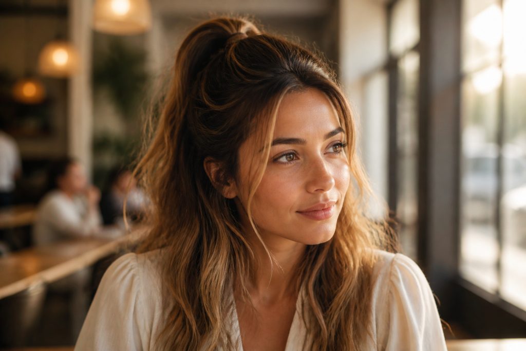 11 Half Up Curled Hairstyles for When Your Hair Needs a Little Drama