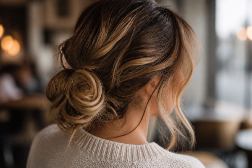 17 Cute Bun Hairstyles That Look Put Together in 5 Minutes